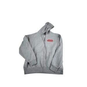 Star Wars Darth‎ Vader Zip Up Hoodie Mens X Large Graphic Gray
